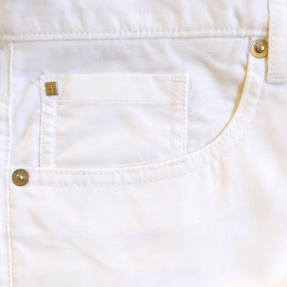 NWT. Calvin Klein Men's Linen and Cotton Straight Fit Pants. - Picture 6 of 6